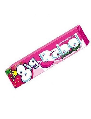 BIG BABOL BIG BABOL CHEWING GUMS STRAWBERRY CREAM X24