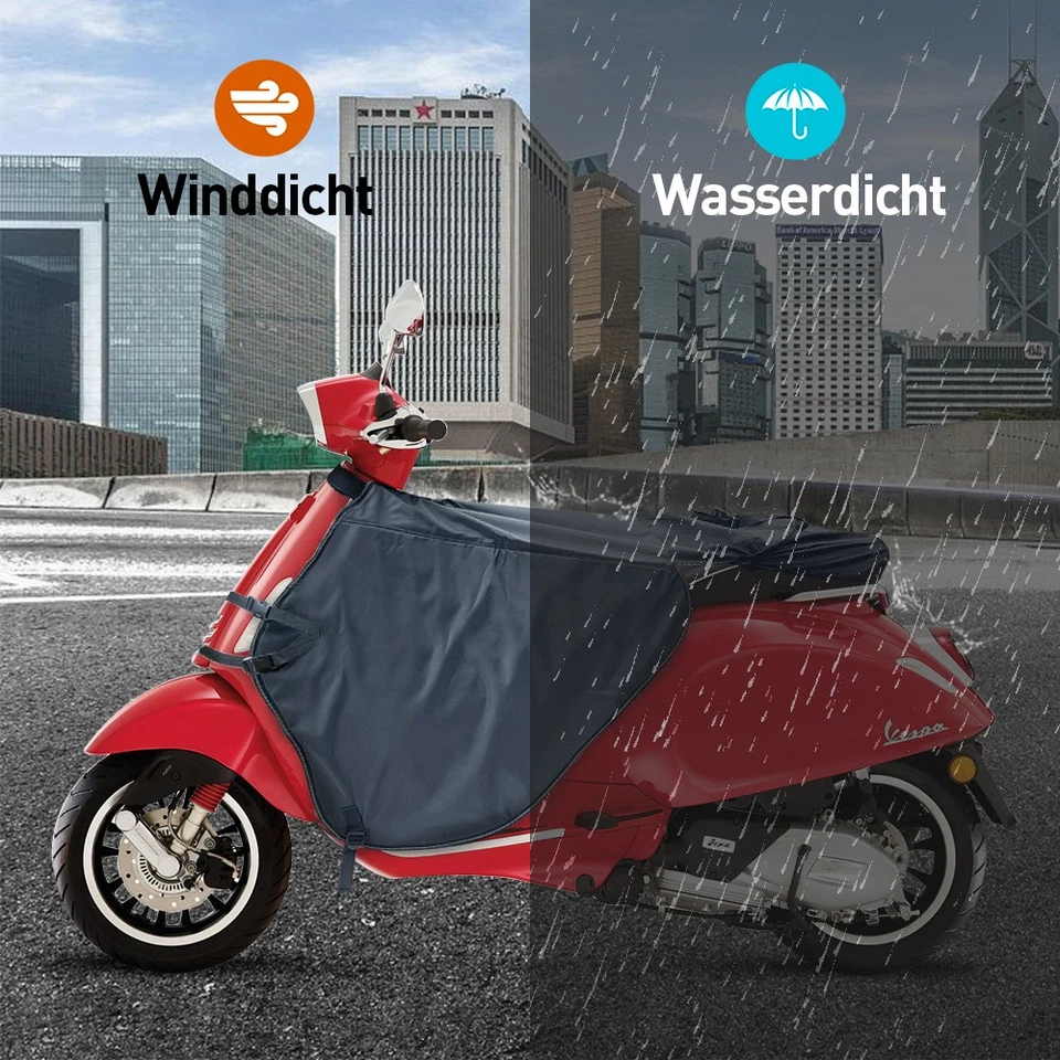 Roller Motorrad Beinabdeckung Winddichte Decke Beinschutz Warm Kniedecke Schürze - Bild 2 von 4