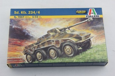 Italeri 7047 Sd. Kfz. 234/4 1:72 Panzerwagen Bausatz in OVP # 12877