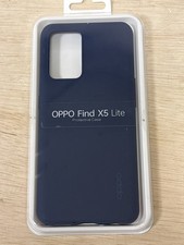 Oppo Find X5 Lite Original Silicone Case – Blue | Great Buy!
