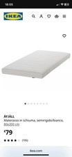 2 Materassi singoli IKEA 80x200 Come Nuovi