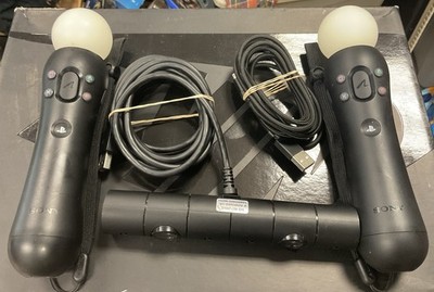 Sony PSVR Bundle: 2 Move Motion Controllers, v2 Camera CUH-ZEY2 OEM Handheld