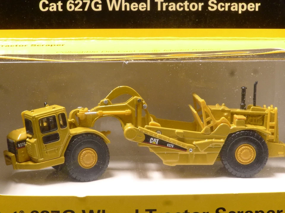 Norscot HO 55134 Die-Cast Cat 627G Wheel Tractor Scraper - Image 2 of 3