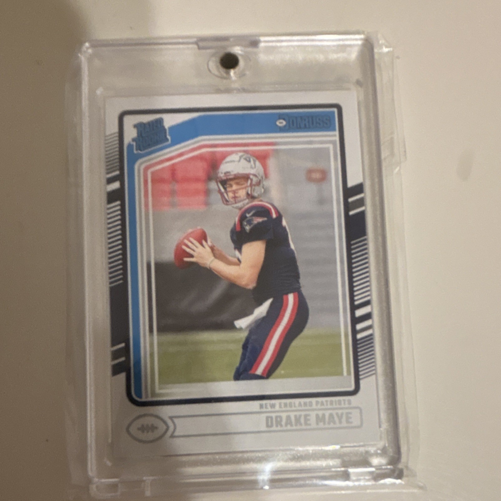 Panini 2024 Donruss Football Drake Maye Rated Rookie #379 New England Patriots
