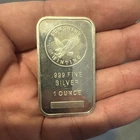 1oz Silver Bar Sunshine Mintage .999 Fine Vintage Silver Bullion Bar