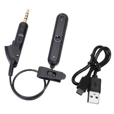 Rechargeable Headset Bluetooth 4.1 Wireless Receiver Adapter Cable For Bose QC15