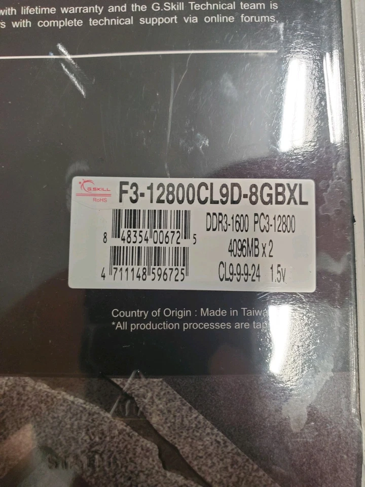 G.SKILL Ripjaws z Series 16GB (4x4GB) DDR3 1866 (PC3 14900) Desktop Memory Ram - Image 2 of 4