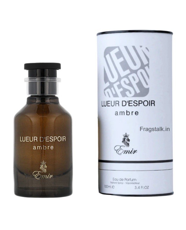 Lueur d'Espoir Ambre Paris Corner eau de parfum homme 100ml boisé épicé
