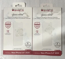 2-Pack Invisible Shield Glass Elite + Screen Protector iPhone 12 mini 5.4" 2020