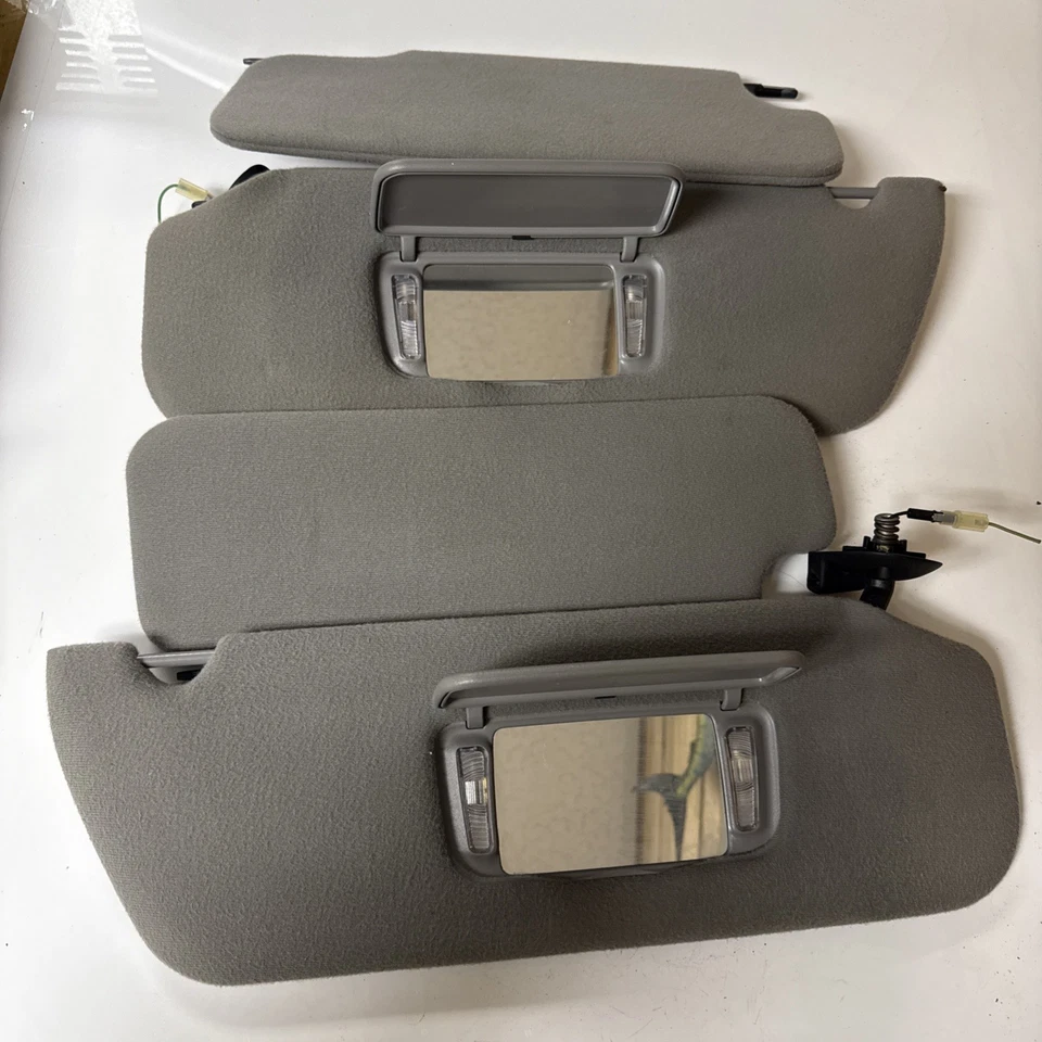 1995-2001 Ford Explorer LH RH Driver Passenger Sun Visor Pair OEM Foto 2 de 3