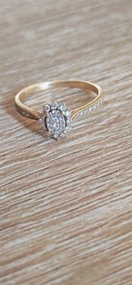 Bague Alliance En Or 18k 750 2.13gr French Gold