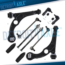 Front Lower Control Arms + Sway Bars Tierods for 2013 2014 2015 2016 Dodge Dart
