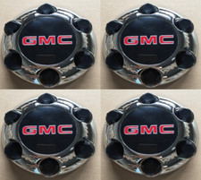 4pcs Chrome Chevy Silverado 1500 Tahoe 6 Lug Center Caps For 16 17 Steel Rims