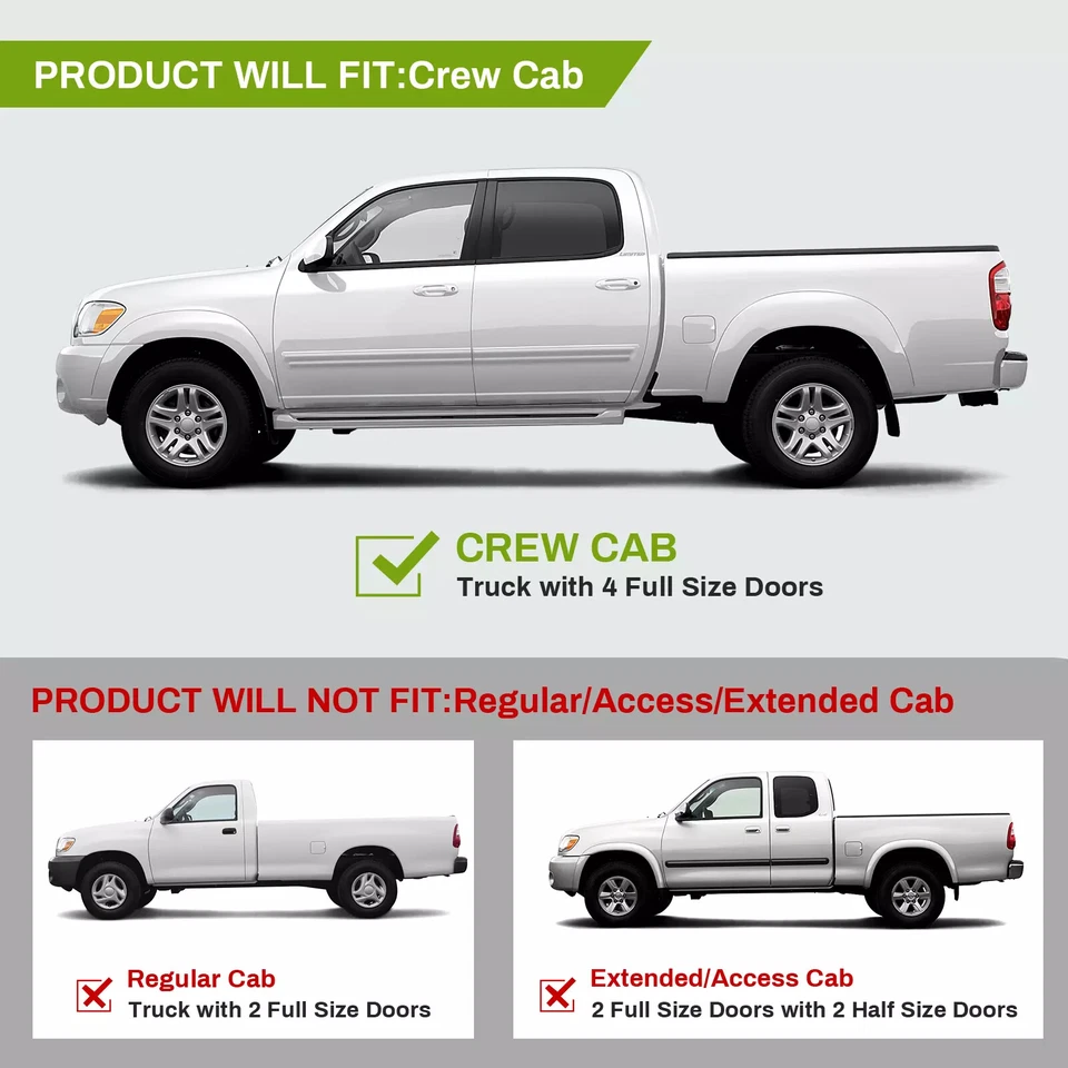 Chrome Headlight Assembly Pair For Toyota Tundra Crew Cab Pickup 4Door 2005 2006 - Изображение 3 из 4