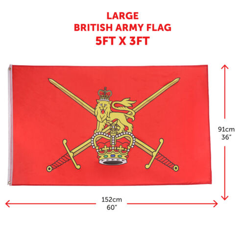ARMED FORCES FLAGS MILITARY REGIMENT ARMY MARINES NAVY PREMIUM POLYESTER BRITISH - Picture 14 of 26