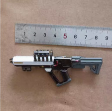 Accesorios de soldado 1/12 modelo de ametralladora de metal para figuras de acción de 6""