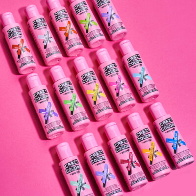 CRAZY COLOR Semi Permanent Hair Color Cream Dye 150mL *Pick Colors*