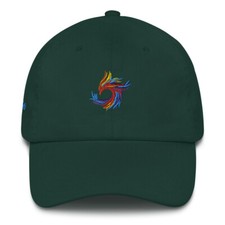 Baseball Hat - Inspirational Phoenix - Rise Up and Overcome