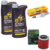 Inspektion FüR Husqvarna TE 450 TC 250 TE 310 03-10 Set ÖL 2L ÖLfilter ZüNdkerze