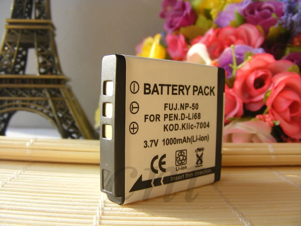 2x NP-50 NP50 Battery For FujiFilm FinePix XP200 XP170 XP150 F850EXR X10 X20 XF1 - Image 3 of 4