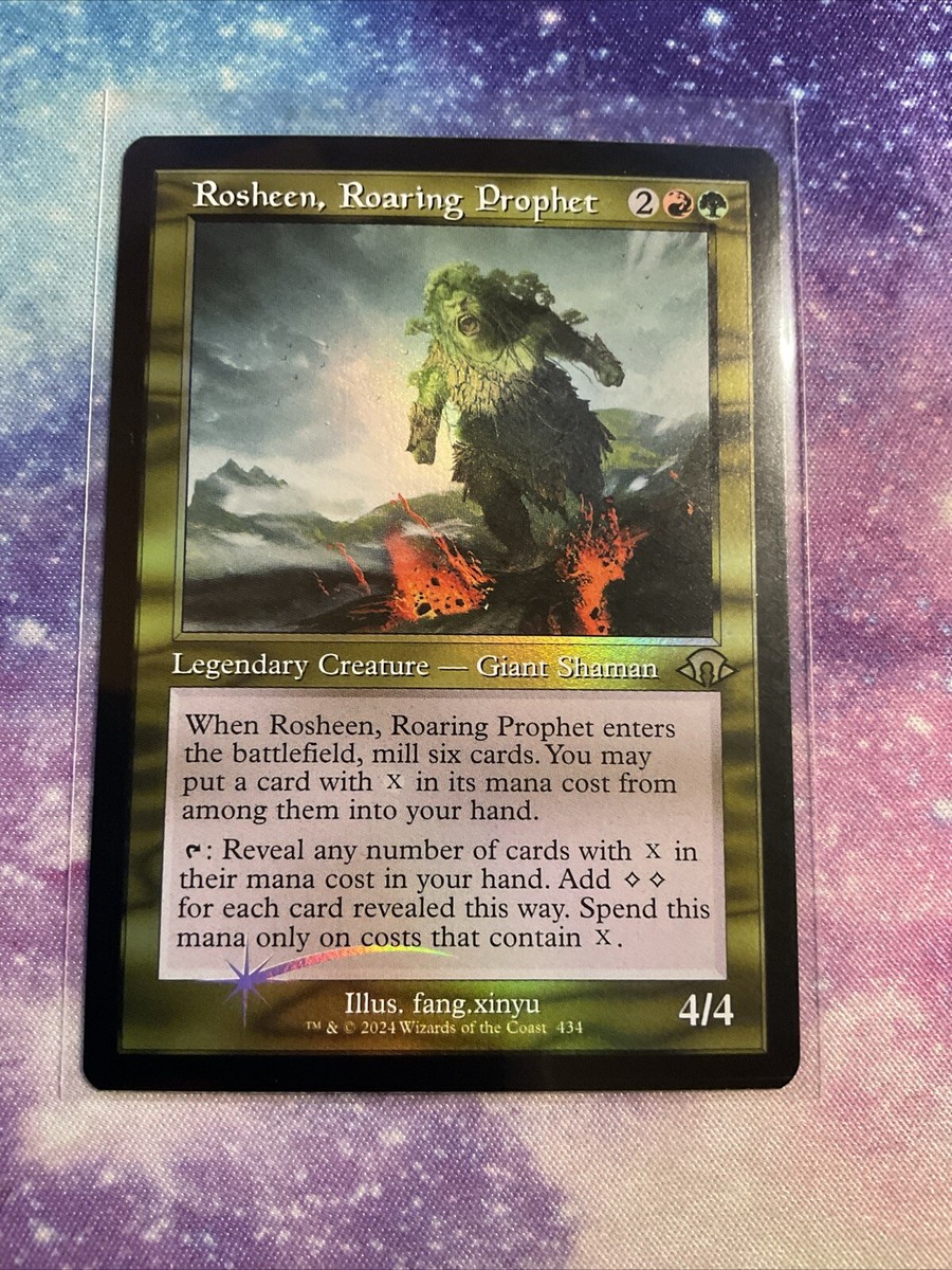 Rosheen Roaring Prophet - Retro FOIL - Modern Horizons 3 MH3 - MtG