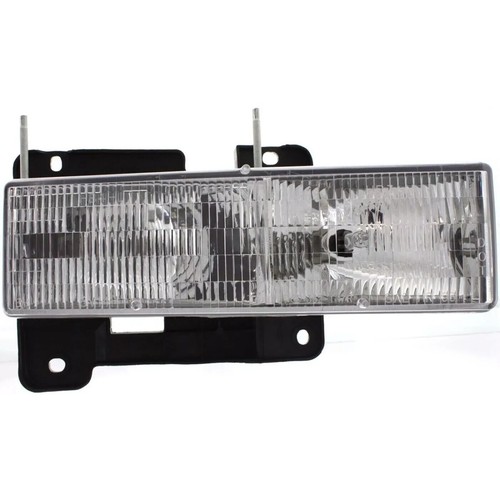 Front Grille Chrome Reflector Head Signal Lamp For 1995-1999 Chevrolet C/K - Picture 9 of 14