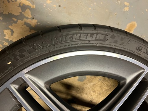 2017-2023 Mercedes-AMG C63S Coupe Wheels Tires TPMS 19" Front Rear Set of 4 - Picture 17 of 18