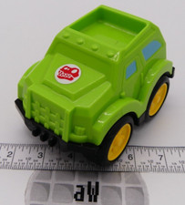Preschool Green Dinosaur Vehicle SUV Truck Plastic Toy Car