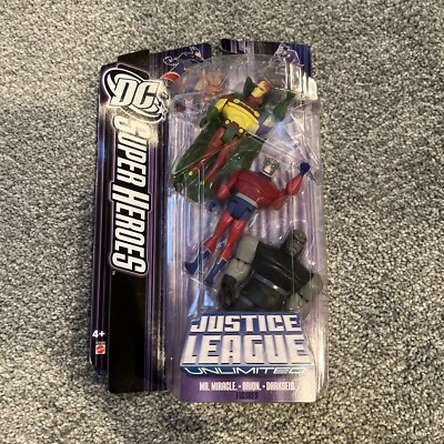 New MR. MIRACLE Orion DARKSEID Action Figures JUSTICE LEAGUE 3Pk DC SUPER HEROES