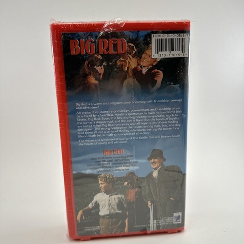 Big Red VHS 2000 Red Clamshell Case New STILL SEALED In plastic ! Rare! - Picture 5 of 8