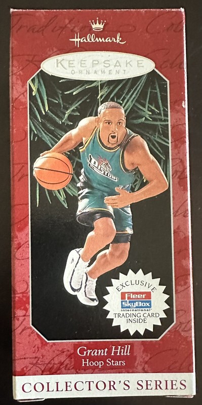 Vintage Decorative Collectible Hallmark Keepsake Ornament Grant Hill - NIB
