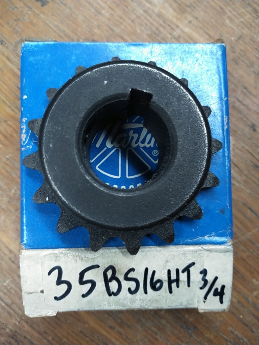 Pignon Chaîne Martin 35BS16 3/4" - Alésage 3/4" - Neuf En Boîte - Pour Transmission Industrielle