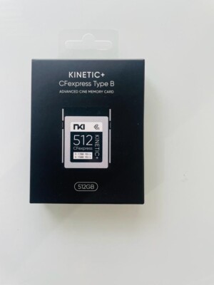 NKI 512GB Kinetic Plus CFexpress Typ B Advanced Cine Speicherkarte KP-CFX512