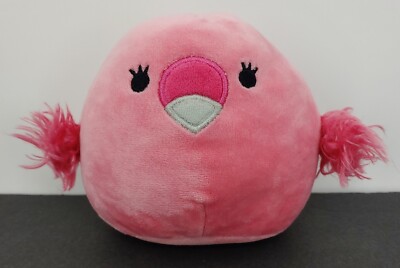 Kellytoy Squishmallows Cookie The Flamingo 5'' Plush Pink Bird