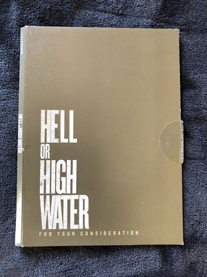 Hell Or High Water FYC DVD Rare! Chris Pine - Jeff Bridges - David Mackenzie 