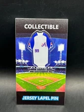 Atlanta Braves Spencer Strider City Connect jersey lapel pin-ATL Collectable