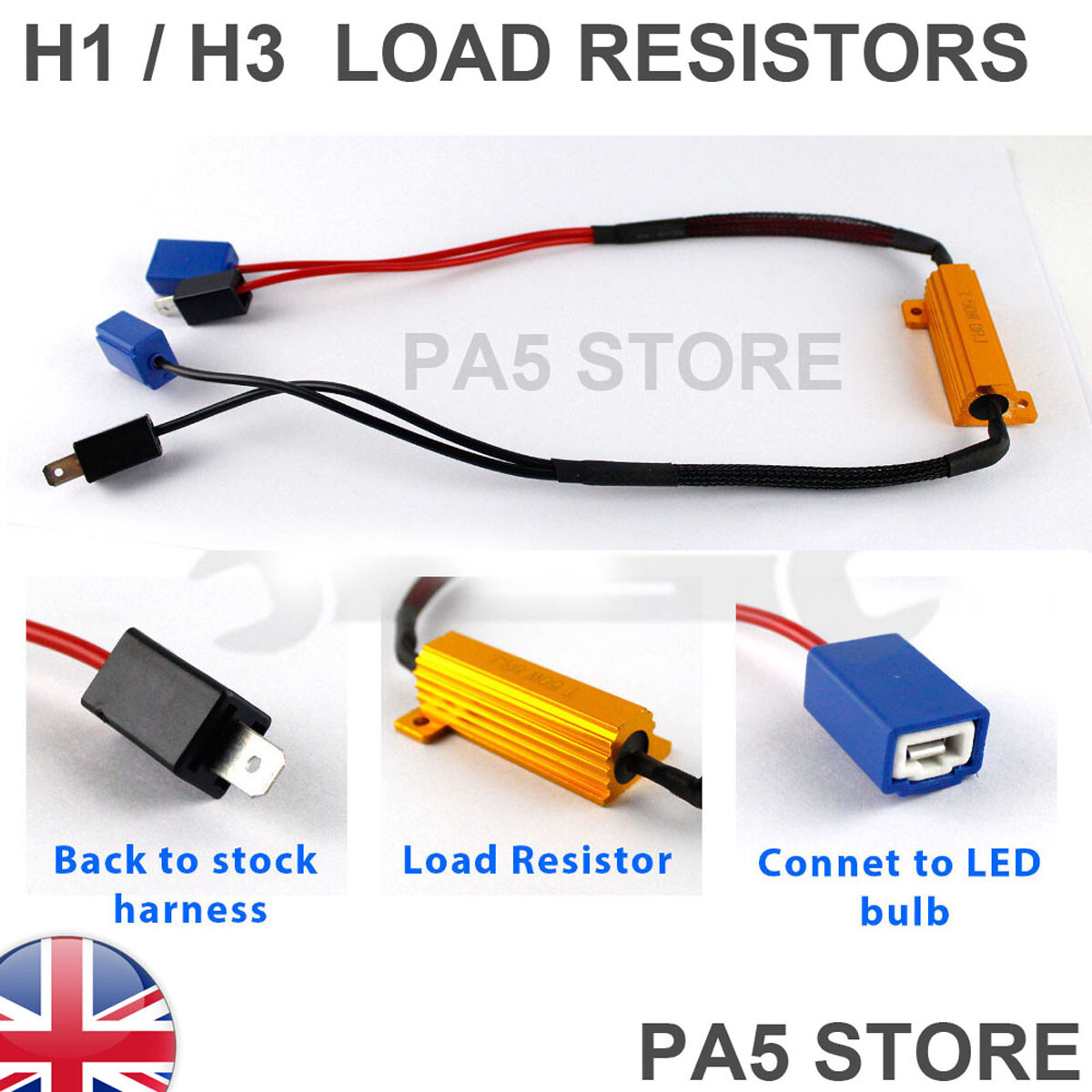CANBUS SPEGNISPIA LED: Riduci Errori Check Control Per H1 12V - Foto 14
