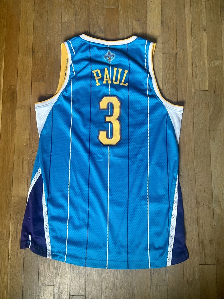 Camiseta deportiva Adidas Chris Paul Hornets Swingman vintage rara L Foto 2 de 2