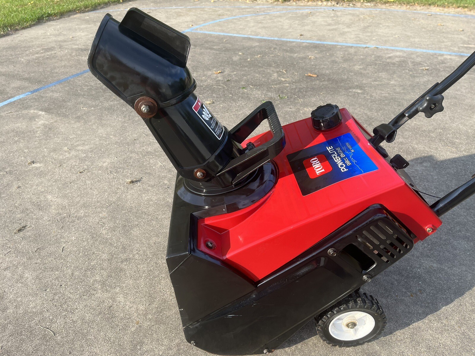 TORO POWERLITE 16" GAS SNOW BLOWER, PULL START eBay