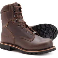 NWT $250 Chippewa 8” Bolville Work Boots Mens US 8.5 Waterproof  Safety toe