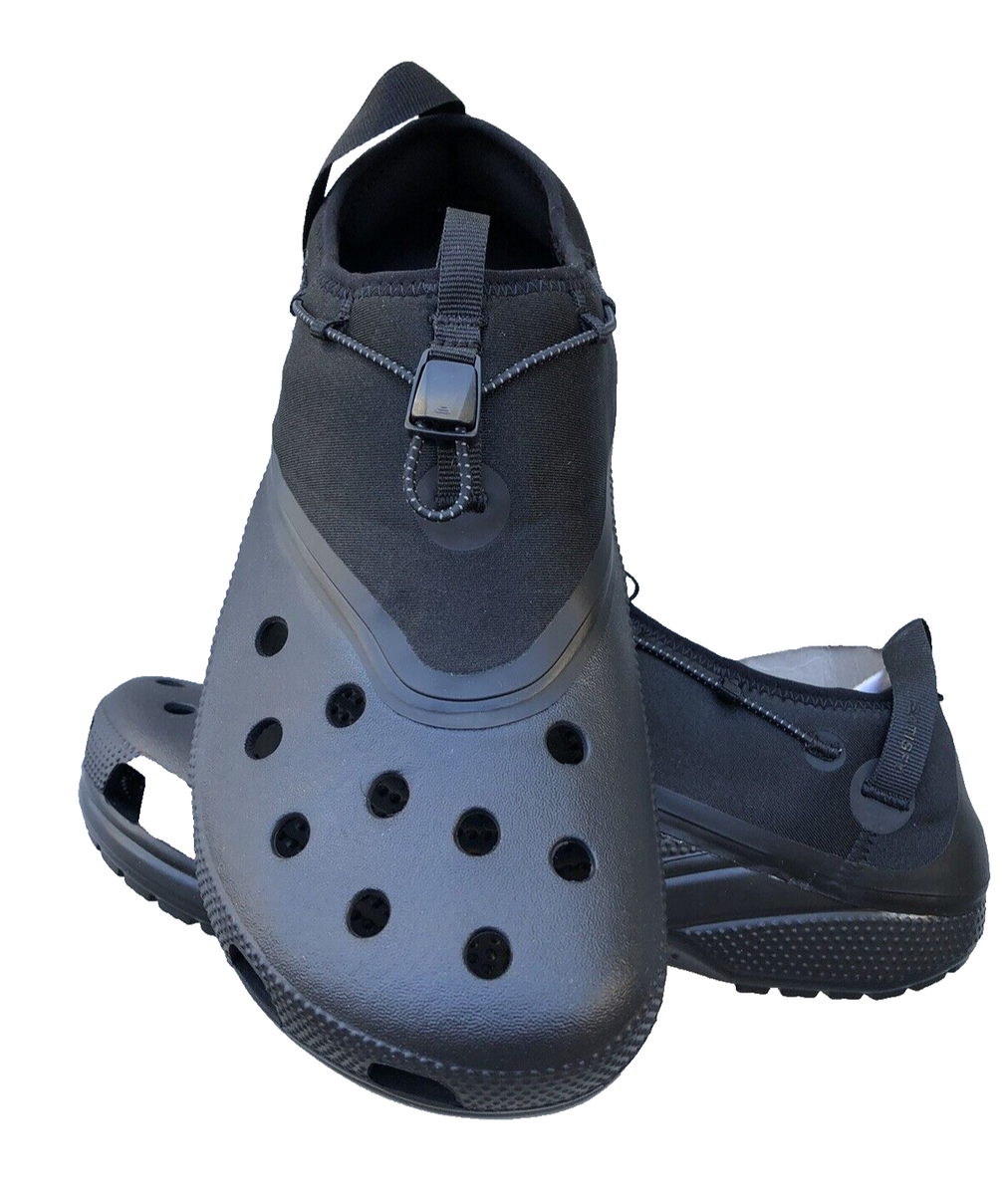 Crocs Classic x Satisfy SR Black Clog + Zip Pouch Bag 208552