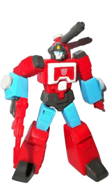TRANSFORMERS pvc PERCEPTOR 2001 scf takara super collection figures hoc complete