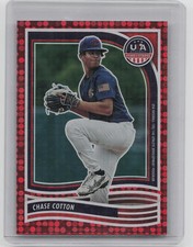 2024 Panini Stars & Stripes #175 Chase Cotton Red Disco #/199
