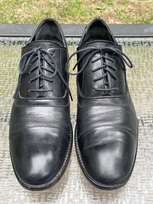John Varvatos USA Luxe Black Leather Men display picture 2