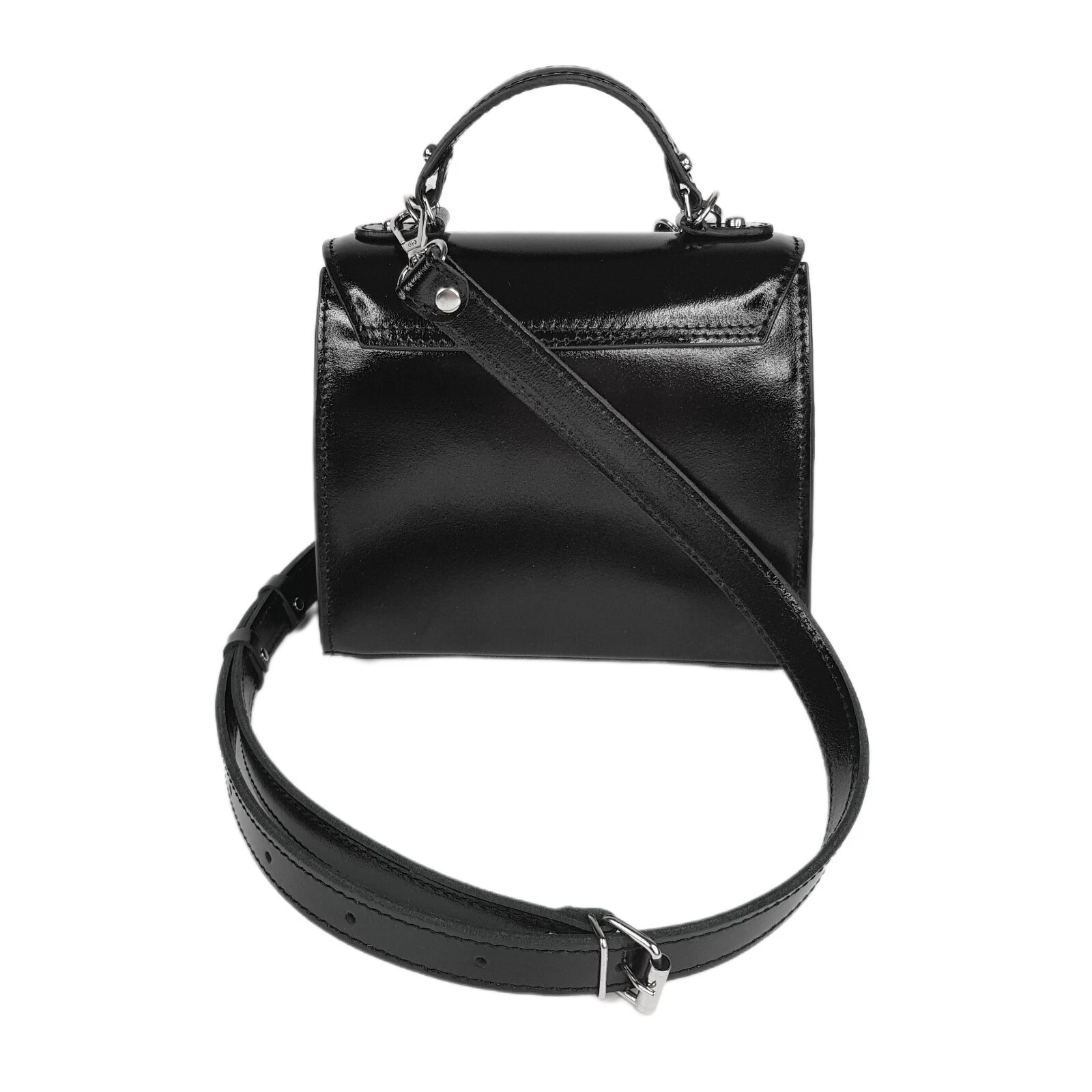 COACH Borsa a tracolla donna VERA PELLE nera donna borsa a tracolla regalo per lei