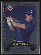 2002 Topps Traded & Rookies #T167 Jose Morban  Rookie Texas Rangers Card. rookie card picture