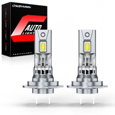 Per Lincoln MKZ 2008-2012 2X H7 6000K Lampadine LED Faro Alto Bianco Luminoso