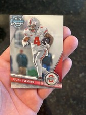 Julian Fleming 2023 Bowman Chrome  #109 Ohio St Penn St 1st