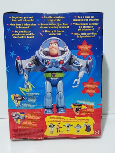 BRANDNEU Toy Story 2 Techno Gear Buzz Lightyear Figur Mattel 1999 selten - Bild 3 von 9