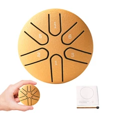 Hand Drum Percussion Instrument for Meditation Entertainment Mind Healing Yoga